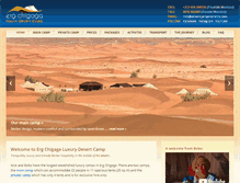 Tablet Screenshot of desertcampmorocco.com
